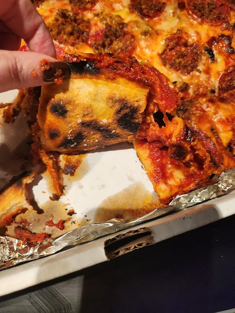 Crustless Pizza in a Aluminum Small Pan